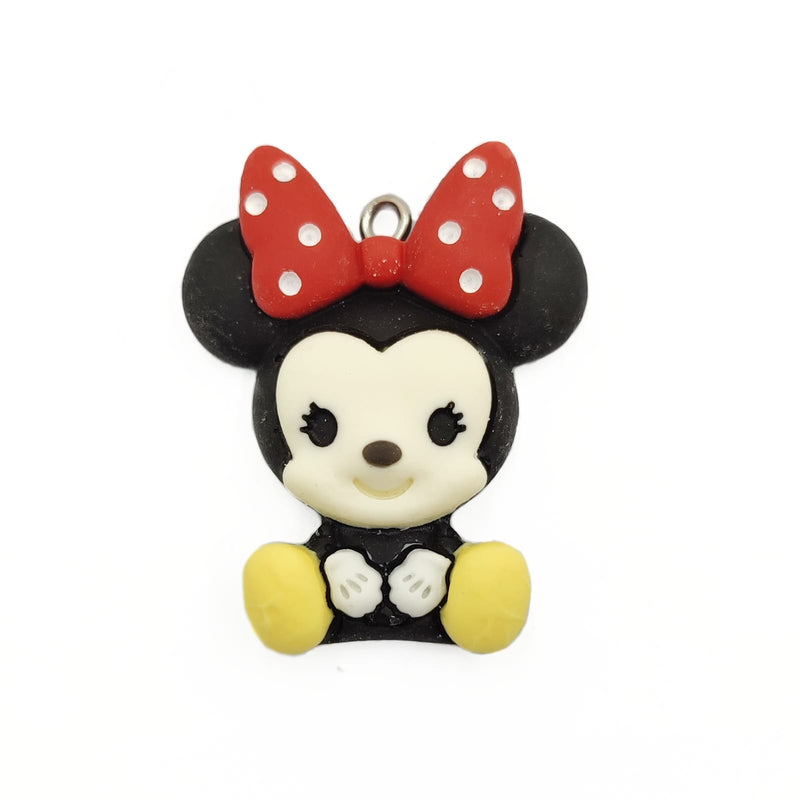 Dije Minnie Mouse Bebé de Arcilla Dije - Accesorios Rubi