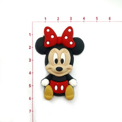 Dije Minnie Mouse de Goma Dije - Accesorios Rubi