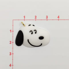 Dije Snoopy de Goma Dije - Accesorios Rubi