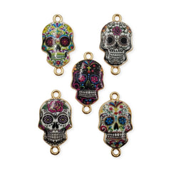 Conector Calavera Dije - Accesorios Rubi