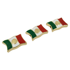 Dije Bandera de México Esmaltada Dije - Accesorios Rubi