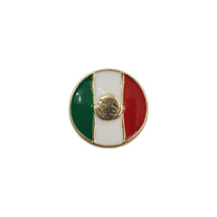 Dije Bandera de México Luneta Esmaltada Dije - Accesorios Rubi