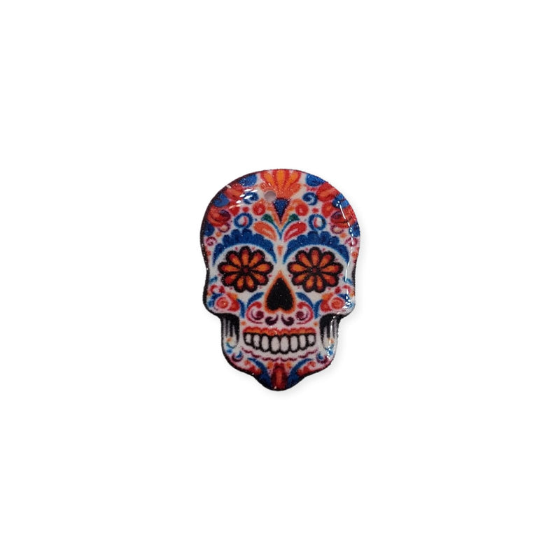 Dije Calavera 1 de Acrílico Dije - Accesorios Rubi