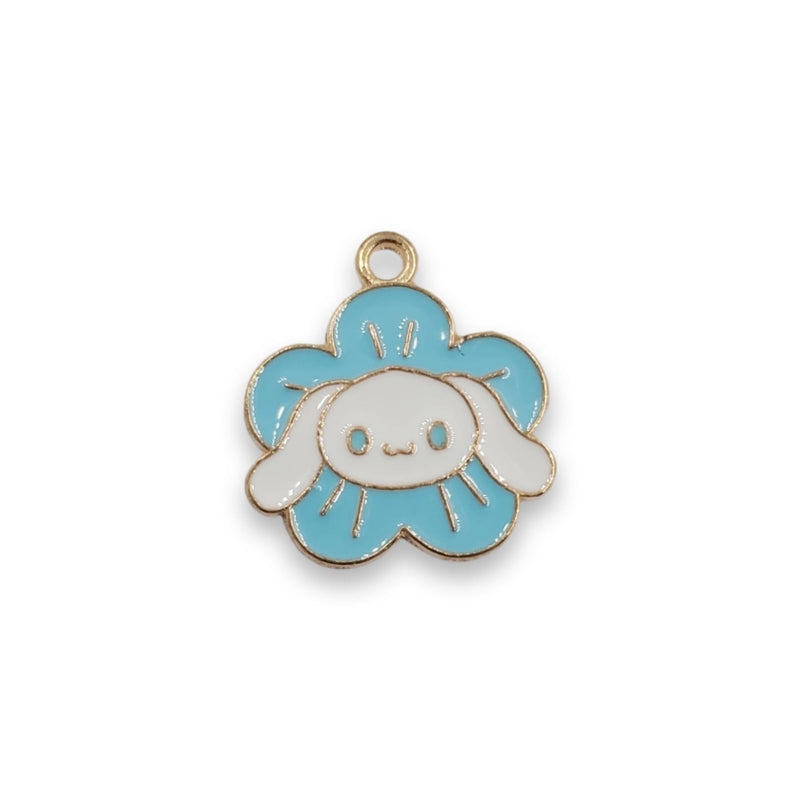 Dije Cinnamoroll Flor Esmaltado Dije - Accesorios Rubi