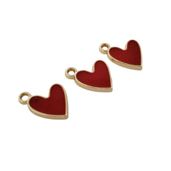 Dije Corazón Rojo 18K Dije - Accesorios Rubi