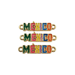 Dije Letras México Esmaltado Dije - Accesorios Rubi