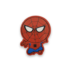 Dije Spiderman de Acrílico con Armella acrilicos - Accesorios Rubi