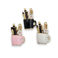 Dije Taza para Maestra Esmaltada Dije - Accesorios Rubi