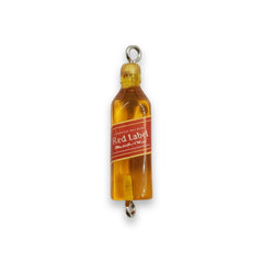 Dije de Whisky Red Label de Resina Dije - Accesorios Rubi