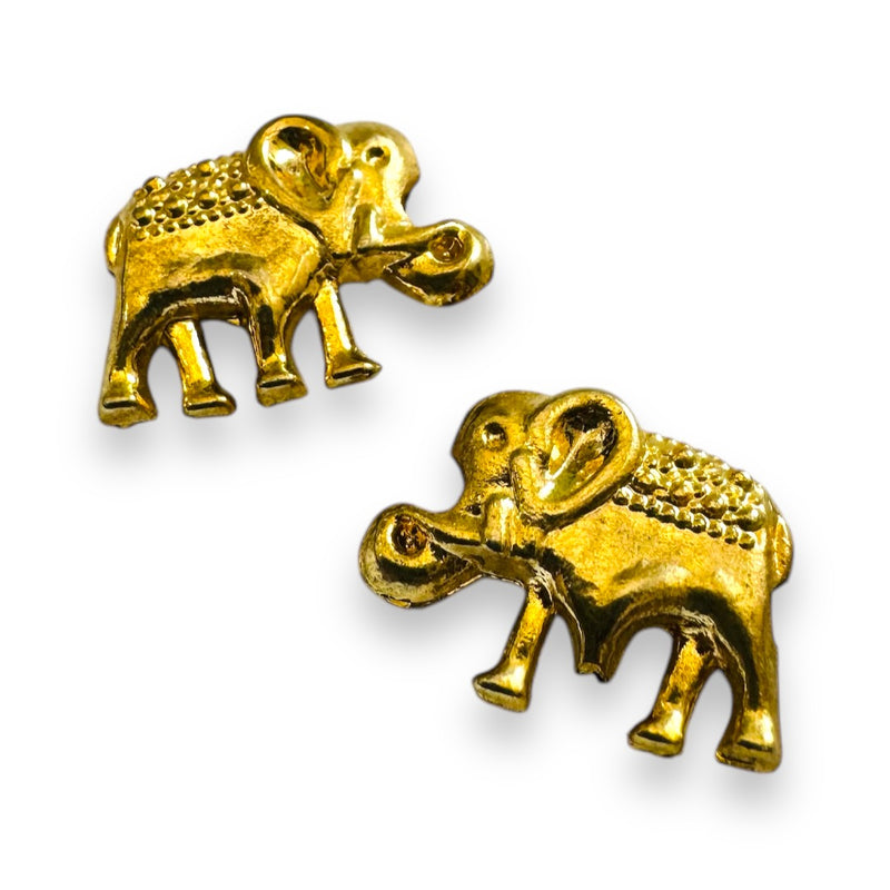 Dije Elefante Transversal 24K