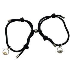 Duo Pulsera con Imán para Pareja