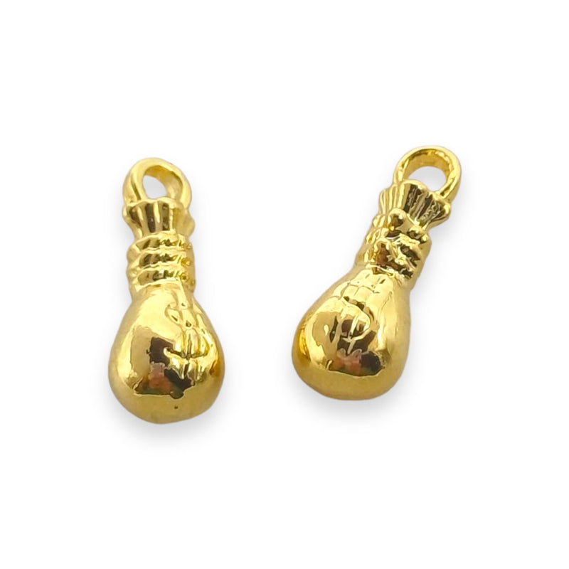 Dije Costal de Dinero 24K Dije - Accesorios Rubi