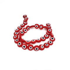 Ojo turco plano o luneta rojo Ojo turco - Accesorios Rubi