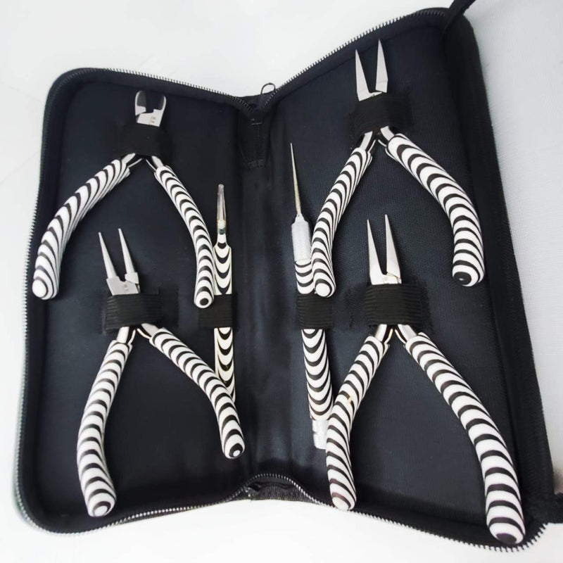 Set de Pinzas Designs Wire Zebra Pinza - Accesorios Rubi