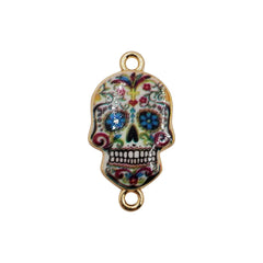 Conector Calavera Dije - Accesorios Rubi