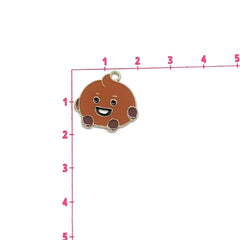 Dije BTS Shooky Esmaltado de Metal Dije - Accesorios Rubi