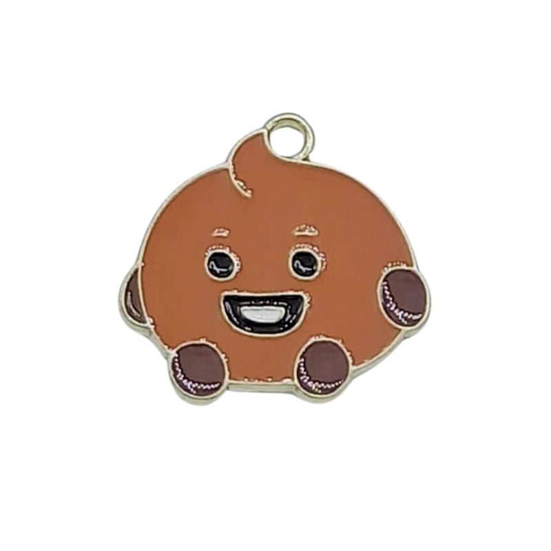 Dije BTS Shooky Esmaltado de Metal Dije - Accesorios Rubi