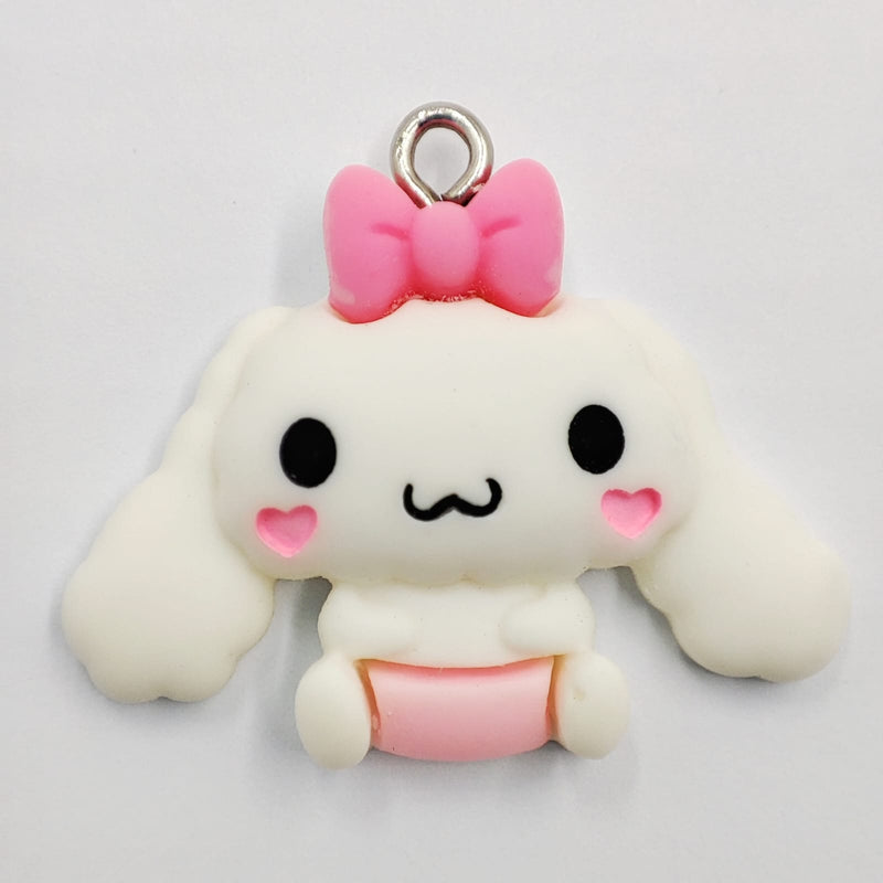 Dije Cinnamoroll Moño Rosa de Arcilla Dije - Accesorios Rubi