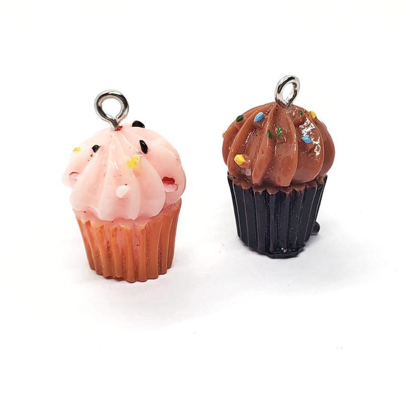 Dije Cupcake de Acrílico Dije - Accesorios Rubi