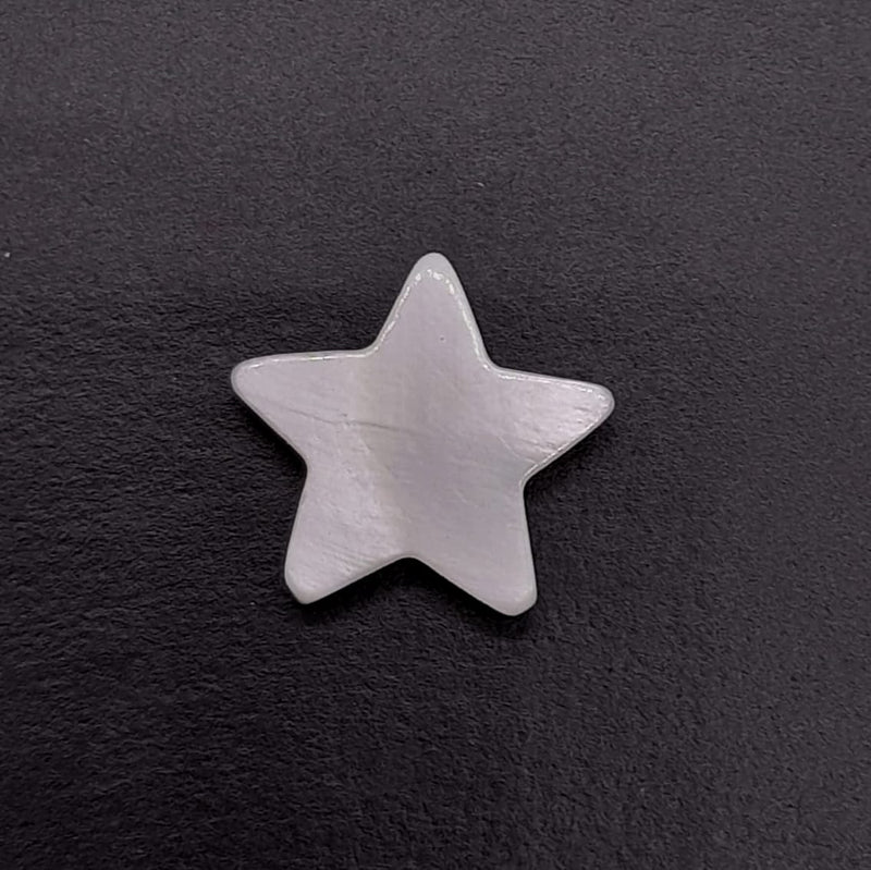 Dije Estrella Transversal 14mm Madre Perla Dije - Accesorios Rubi