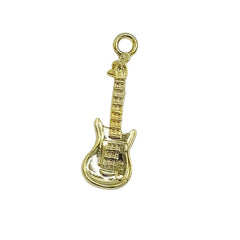 Dije Guitarra Un Ojal 24K Dije - Accesorios Rubi