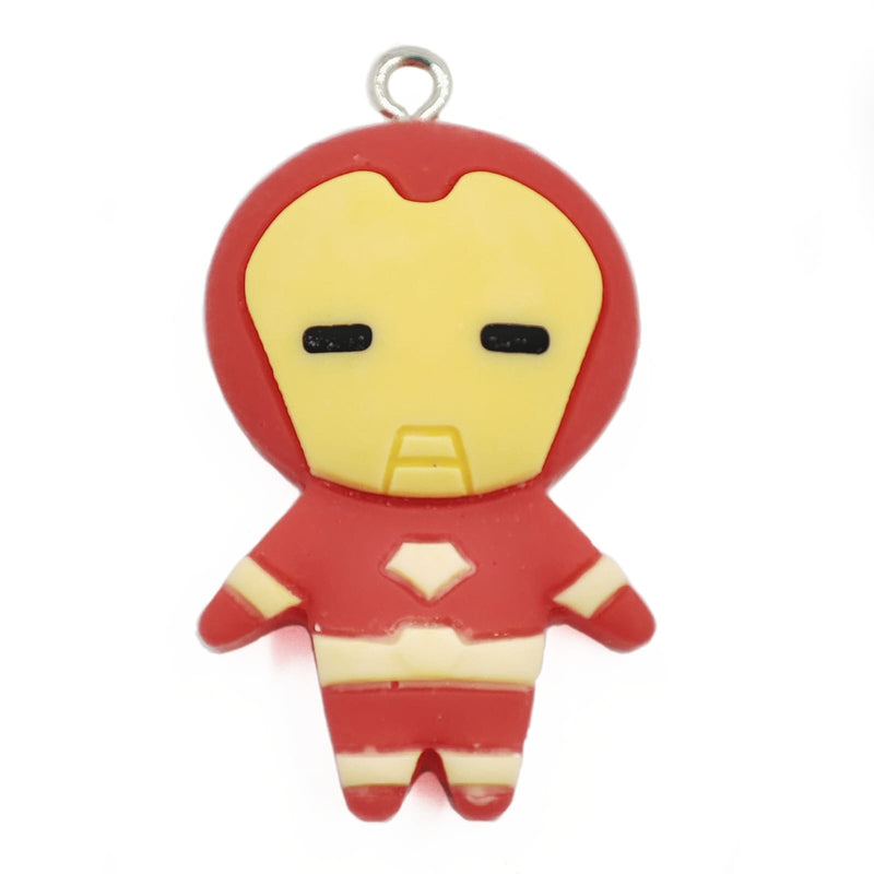 Dije Iron Man de Arcilla Dije - Accesorios Rubi