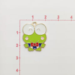 Dije Keroppi Esmaltado de Metal Dije - Accesorios Rubi