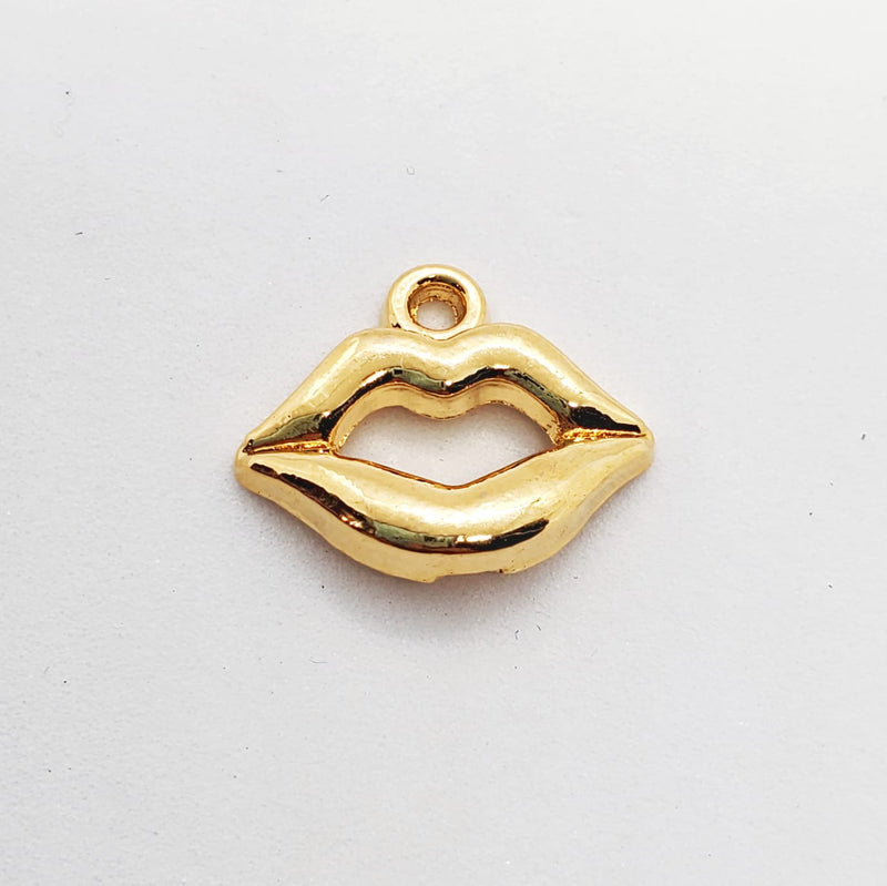 Dije Labios 24K Dije - Accesorios Rubi