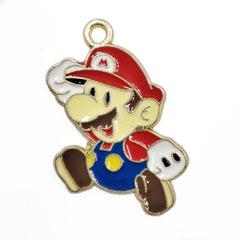 Dije Mario Bros Esmaltado de Metal Dije - Accesorios Rubi