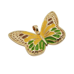 Dije Mariposa Esmaltada 14K Dije - Accesorios Rubi