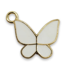 Dije Mariposa Lisa Esmaltada Dije - Accesorios Rubi