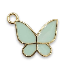 Dije Mariposa Lisa Esmaltada Dije - Accesorios Rubi