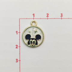 Dije Mickey Mouse Esmaltado de Metal Dije - Accesorios Rubi