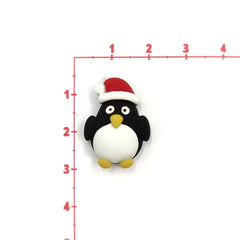 Dije Pingüino Navideño de Arcilla Dije - Accesorios Rubi