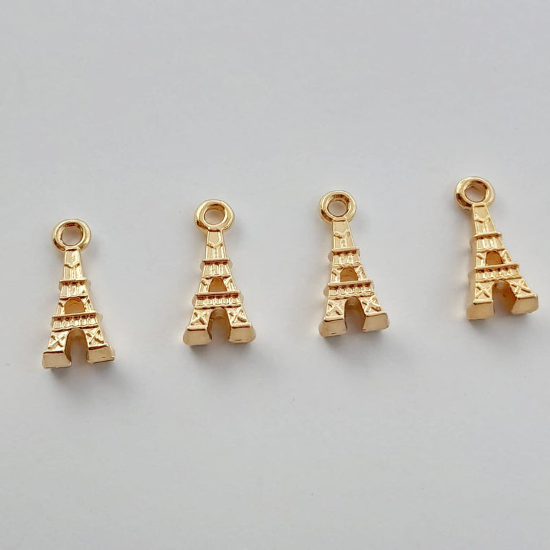 Dije Torre Eiffel Mini 24K Dije - Accesorios Rubi