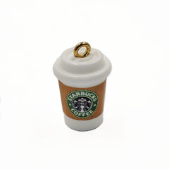 Dije Vaso Starbucks Un Ojal de Acrílico acrilicos - Accesorios Rubi