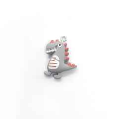 Dije Dinosaurio T-Rex Acrílico Dije - Accesorios Rubi