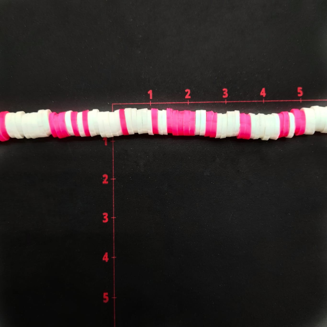 Fimo Puca Bicolor Fucsia y Blanco Luminoso Fimo - Accesorios Rubi