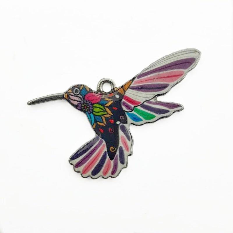 Dije Alebrije de Colibrí Esmaltado Dije - Accesorios Rubi