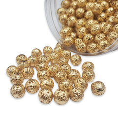 Separador Bola Filigrana 24K Dije - Accesorios Rubi