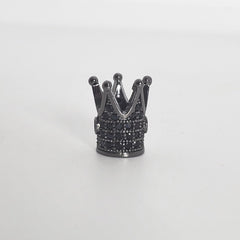 Dije corona alta 1 micropave cristal zirconia Dije - Accesorios Rubi